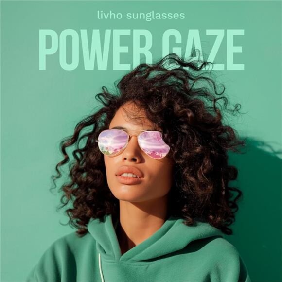 Aviator Sunglasses Men Women Polarized Metal Mirror UV400 Sun Glasses Gold Black - Picture 6 of 7